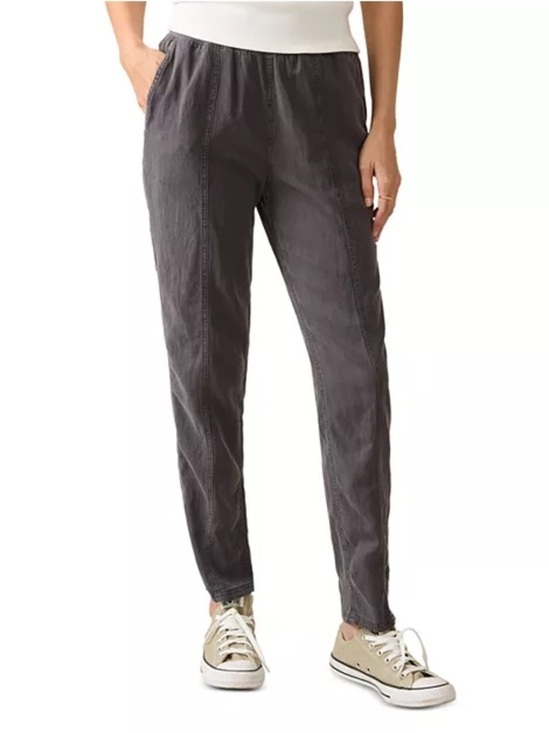 Faherty Pants - Faherty Arlie Pant Charcoal Gray Size Medium Organic Cotton Blend Lightweight